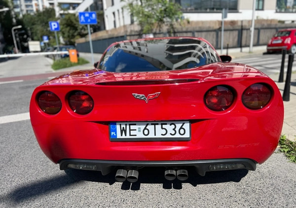 Chevrolet Corvette cena 119900 przebieg: 164154, rok produkcji 2005 z Warszawa małe 326